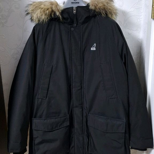 캉골 남성 중기장 다운패딩 100