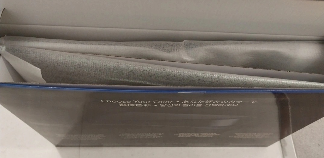 플스5 콘솔커버 (본체 블랙 커버) S급--1