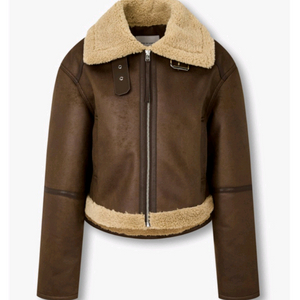 [새상품]보브(VOV) 시어링 크롭트 에비에이터 자켓(2025신상)