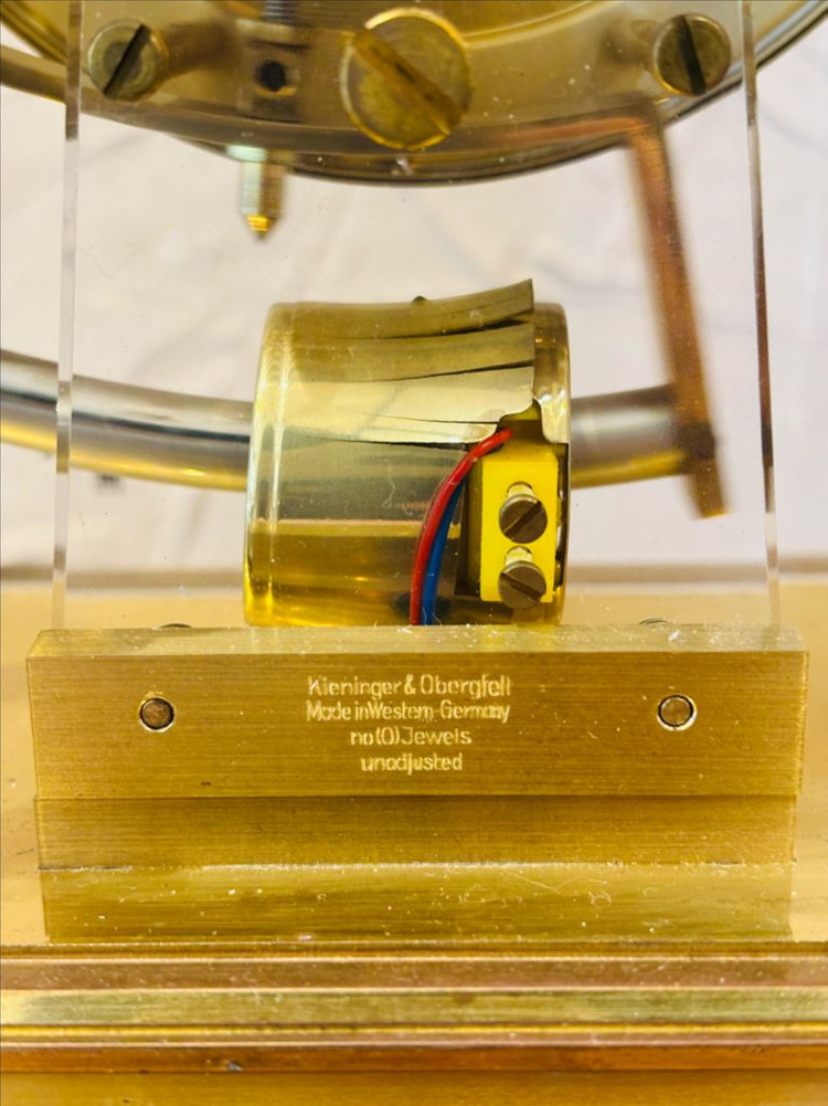 독일 Baldwin(Kundo) 일렉트로마그네틱 빈티지 탁상시계 #3--4