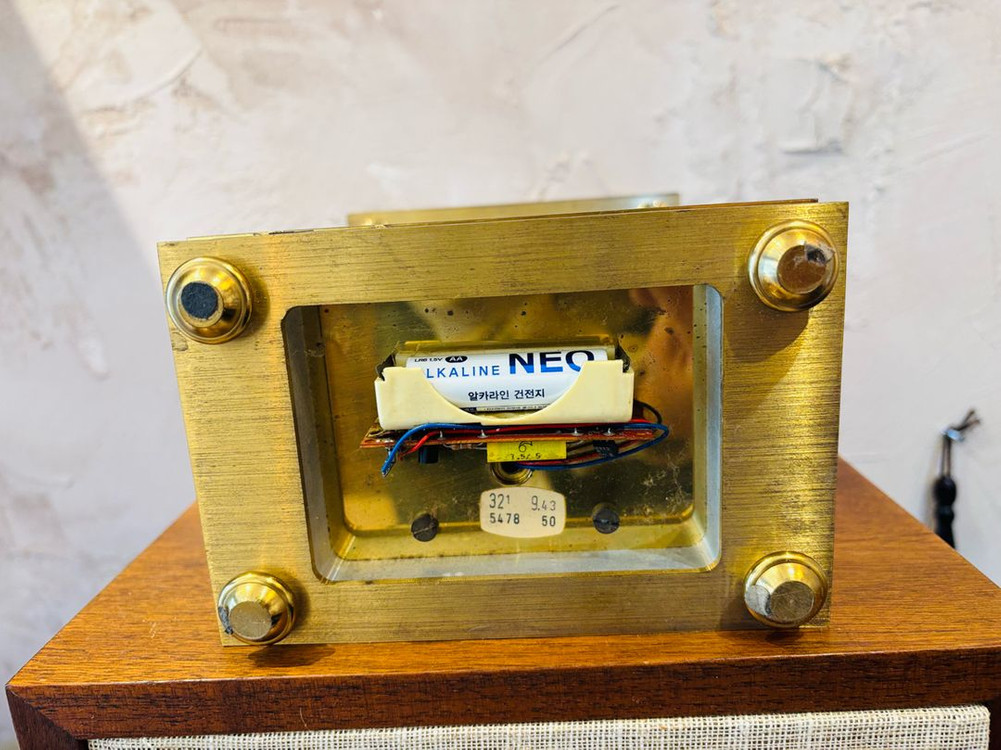 독일 Baldwin(Kundo) 일렉트로마그네틱 빈티지 탁상시계 #3--6