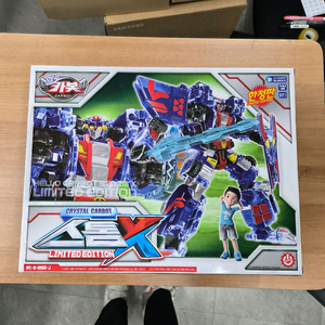 초이락 헬로카봇 크리스탈 카봇 스톰X 한정판 미개봉