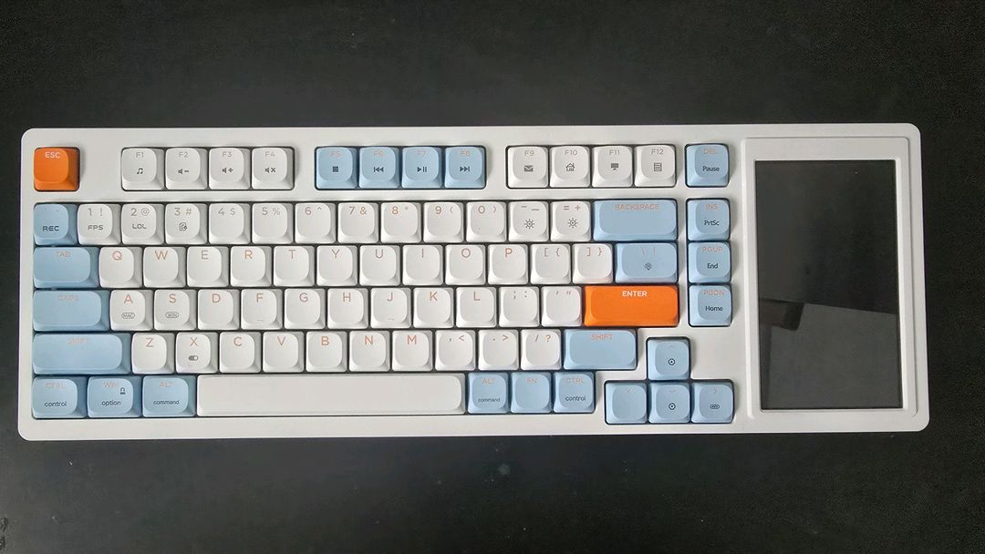 AJAZZ AKP815 기계식 키보드 (스트림덱 터치패널 키보드) 이미지