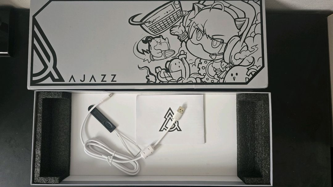 AJAZZ AKP815 기계식 키보드 (스트림덱 터치패널 키보드) 이미지