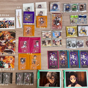 귀멸의칼날 아크릴스탠드 캔뱃지 렌고쿠 우즈이 시노부 사네미 무잔 이구로 미츠리 겐야 이미지