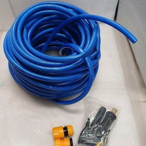 새제품 36M 파란색 물청소 고압 물 총 정원 4계절 호스 세트