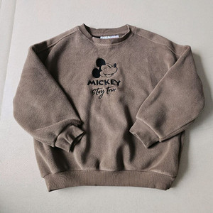 자라키즈 미키마우스 플리스 맨투맨