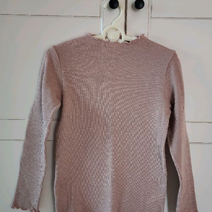 리틀비티 프릴넥,하프넥 티셔츠 10y(110~120)