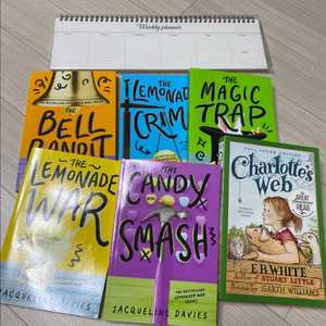 잠수네 원서) lemonade war 영어 원서 + charlottes web .정품 웬디북 구매 반값택배 가능
