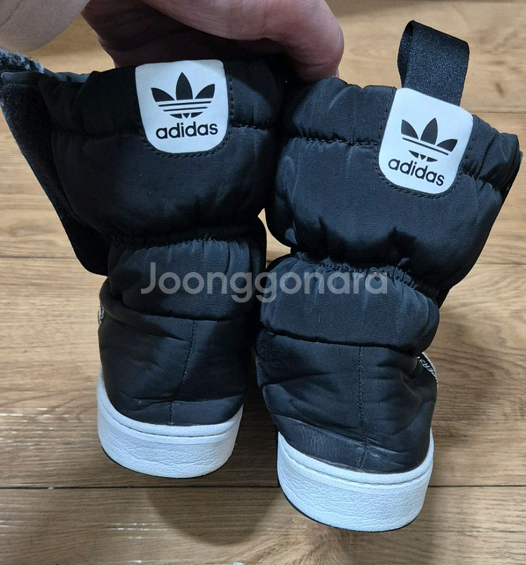 아디다스 슈퍼스타 키즈 윈터부츠--1