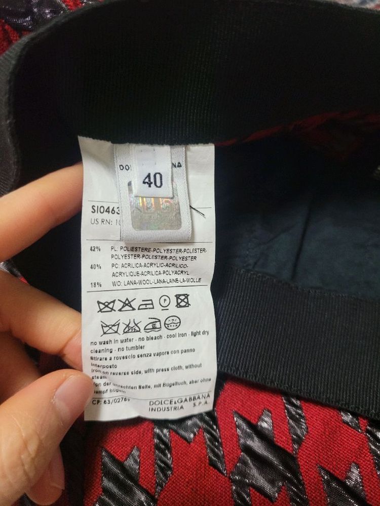 돌체앤가바나 하운투스 스커트 40--5