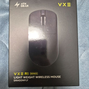 ATK VXE R1 se 잠자리 무선 마우스 블랙