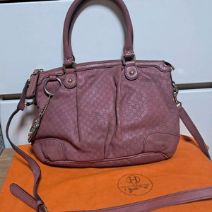 정품 구찌 백 마이크로시마 핑크 숄더백 토트백 3way 가방