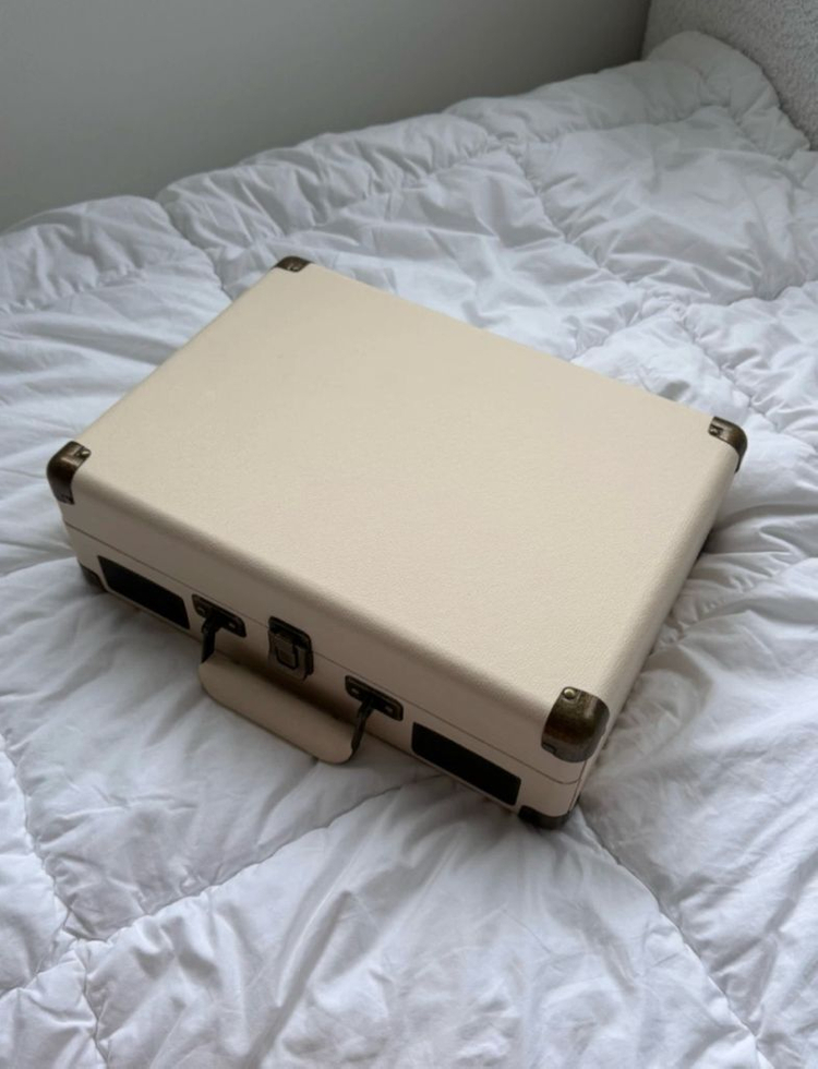 인사이디 휴대용 레트로 턴테이블 이미지