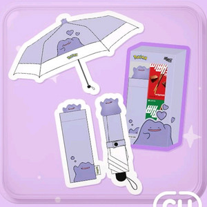 CU x 포켓몬스터 - 메타몽 접이식 우산