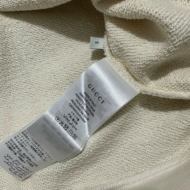 새상품)구찌 로고 프린트 맨투맨 원가이하 세일--3