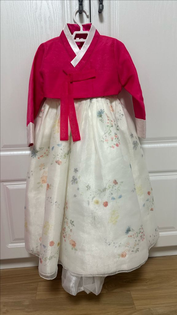 정원한복 4호 머리띠 속치마포함--1