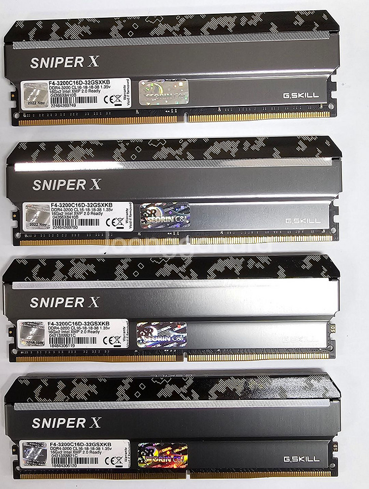 G.SKILL DDR4 3200 32GB 메모리 세트--1