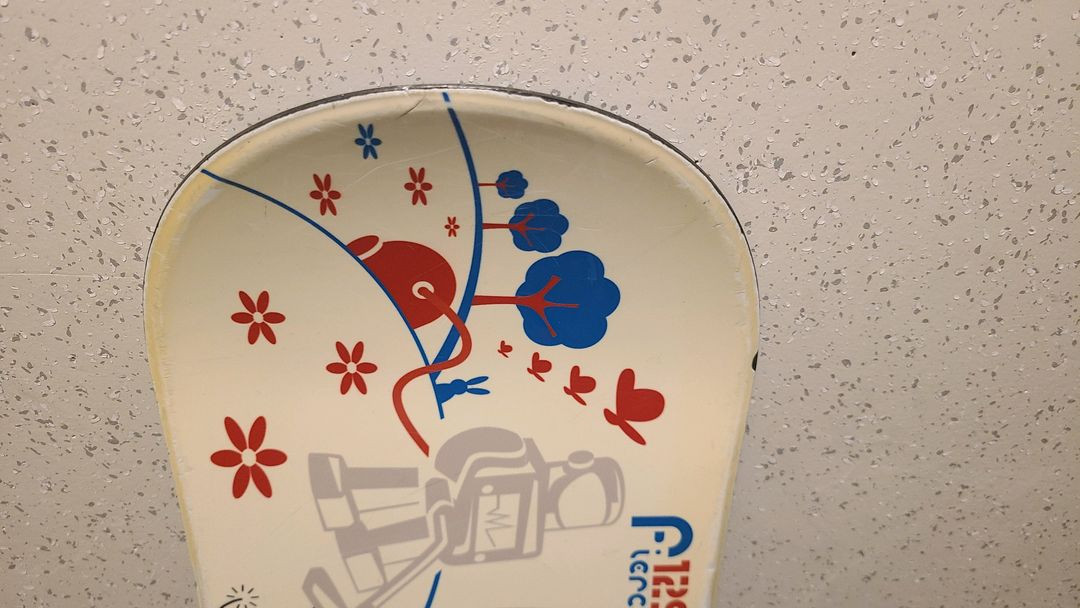 주니어 살로몬 스노우보드 데크 129cm & 바인딩 /부츠220--2