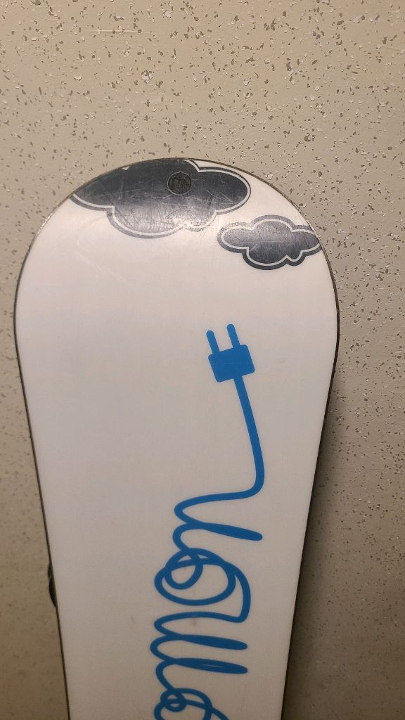 주니어 살로몬 스노우보드 데크 129cm & 바인딩 /부츠220--8