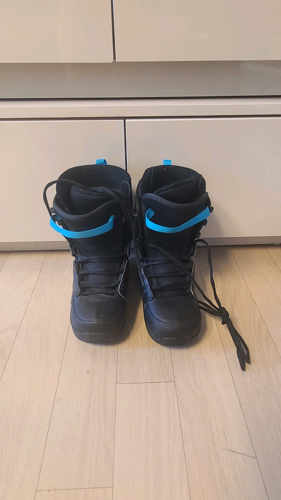 주니어 살로몬 스노우보드 데크 129cm & 바인딩 /부츠220--9