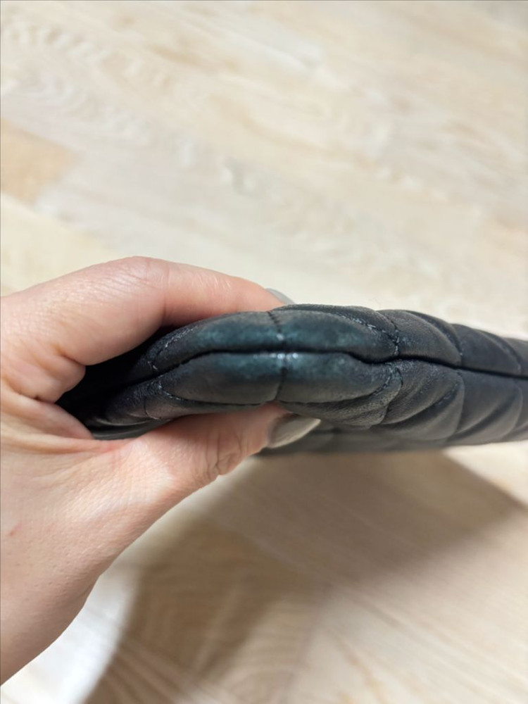 정품 샤넬 클러치(램스킨) 라지 이미지