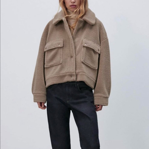 자라 양털 뽀글이 자켓