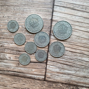 빈티지 동전 세트