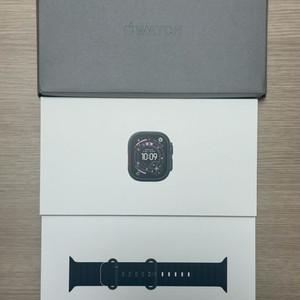 애플워치 울트라3 블랙 티타늄 풀박 보증26.9.25까지 W-16