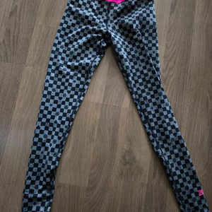 줌바 체크 레깅스 xs