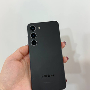 무잔상)갤럭시S23 블랙 256GB Y1378
