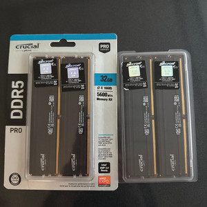 CRUCIAL DDR5 PRO 32GB 5600MHz 미개봉 램 (크루셜 프로)