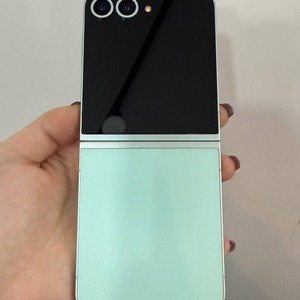 센터액정수리)갤럭시Z플립6 민트 256GB Y1379
