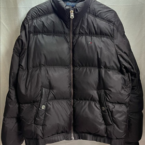 타미힐피거 오버핏 숏패딩 자켓 점퍼 L