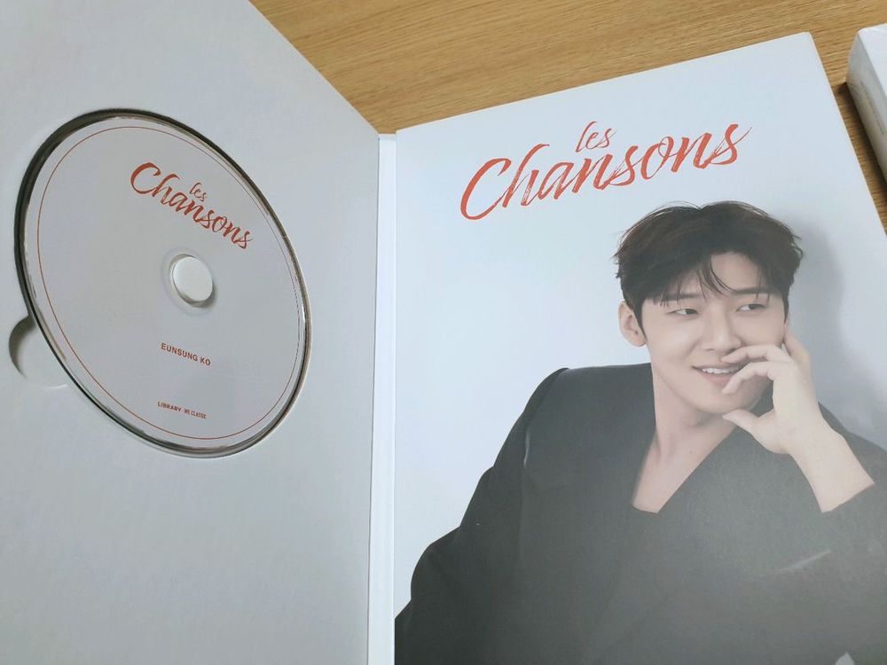 뮤지컬 배우 고은성 르샹송 앨범, 마이페이보릿씽 포토북 일괄--1