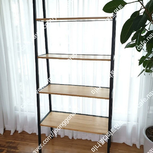 카레클린트 원목 선반장, 책장 이미지