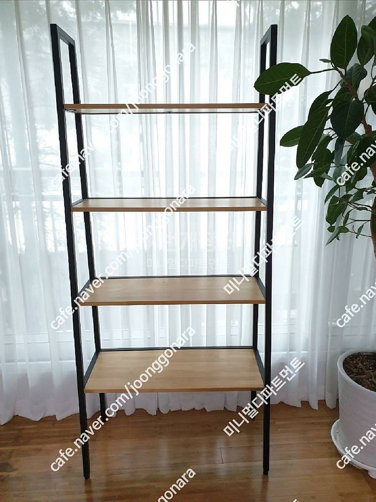 카레클린트 원목 선반장, 책장 이미지