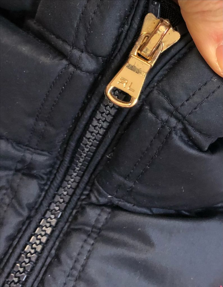 폴로 랄프로렌 여아 다운 패딩 점퍼 자켓 네이비 덕다운 오리털 3T 이미지