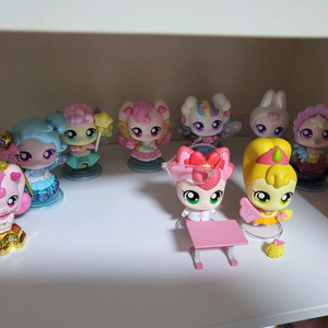 프린세스요정티니핑 피규어 스쿨티니핑 사랑의하츄핑 일괄 9개 덤있음