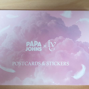 파파존스 아이브 포토카드 팝니다