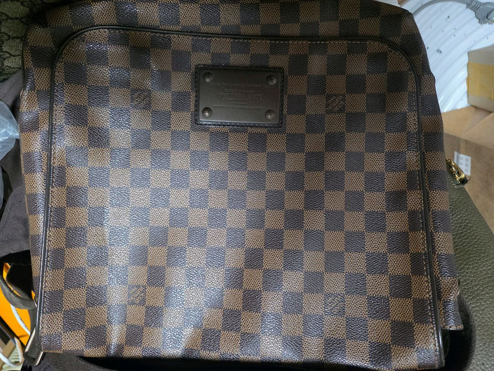 루이비통 다미에 브루클린 메신저 크로스백--2