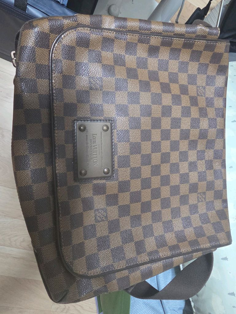 루이비통 다미에 브루클린 메신저 크로스백--3