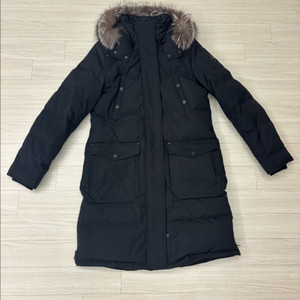 무스너클 롱패딩 블랙(L사이즈)