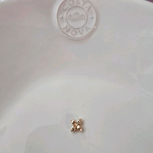 골든듀 펄시피아 쁘띠 18k 옐로골드(신품급)