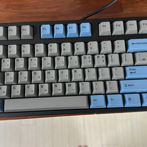 레오폴드 FC750R OE 그레이 블루 갈축 개봉 팝니다 이미지