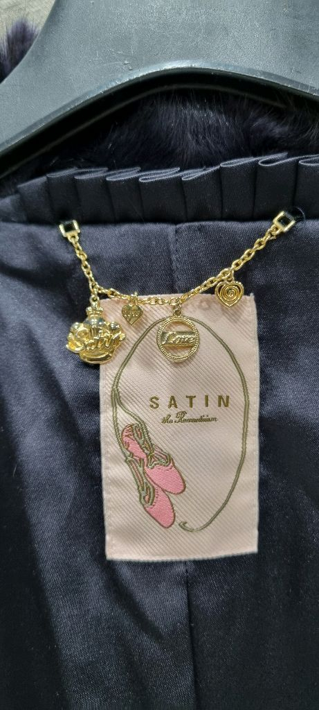 satin사틴 천연밍크 코트55--1