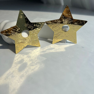 디올 골드 별참 오너먼트 크리스마스 트리장식