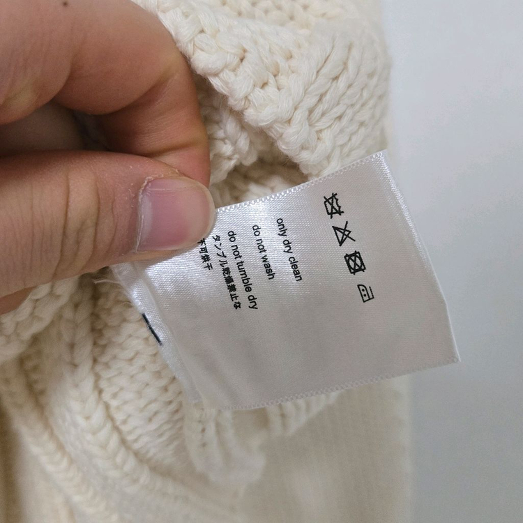 샵엠 백서클 코튼 니트 / 여성 니트/ 여자 니트--3