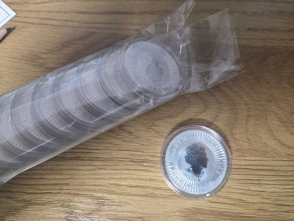 2020 호주 캥거루 실버 은화 1온스 x 14개 일괄--2