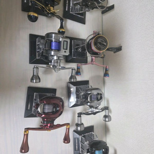 시마노,다이와 릴, 로드